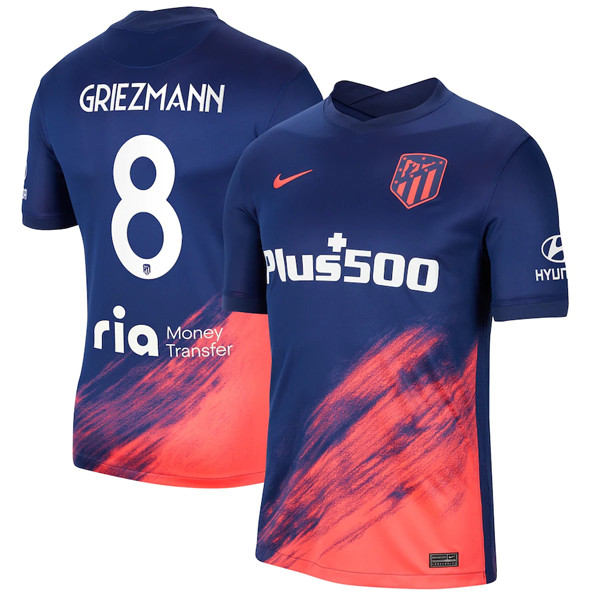 Camiseta Atlético De Madrid Griezmann 8 2rd 2021-2022